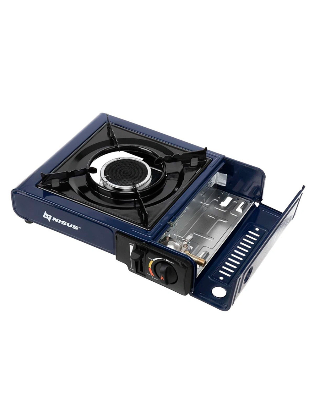 Плита газовая Nisus портат. в кейсе, горелка керамическая (N-BDZ-155C-A)
