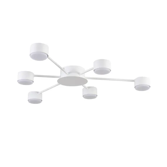 8343/6C COMFI белый, металл Люстра GX53 LED 6*7W 220V TORINA