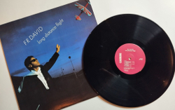 Винтажная виниловая пластинка LP F.R. David Long Distance Flight (Hong Kong 1984)