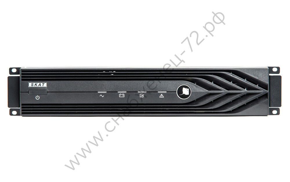 SKAT-UPS 10000-RACK-ON ИБП 220В 9кВт, 20 АКБ внешние On-Line синусоида ток заряда 10А