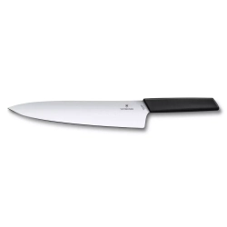 Victorinox - Нож шеф-повара Swiss Modern Knife 25см, черный / артикул   6.9013.25B  / GTIN 7613329150474