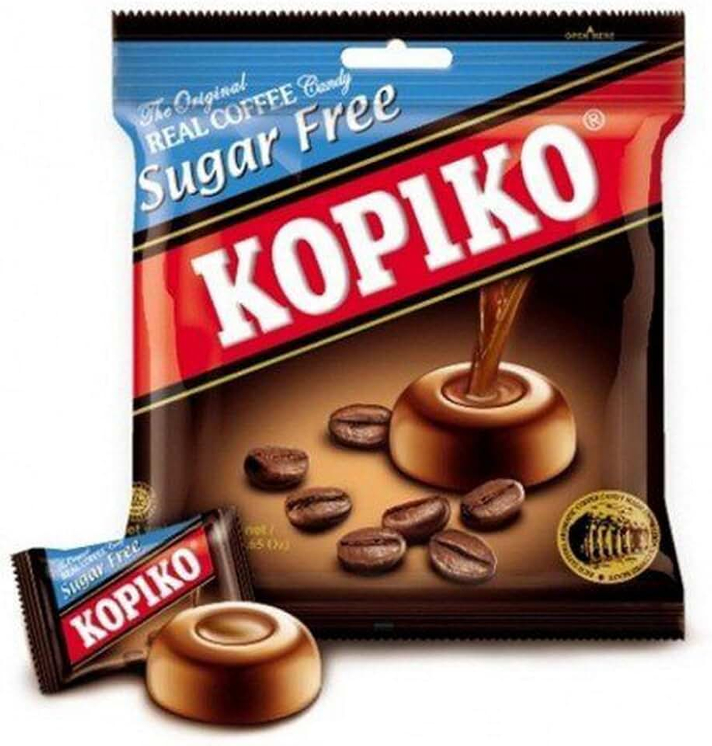 Леденцы без сахара KOPIKO Coffe Candy 32гх12шт