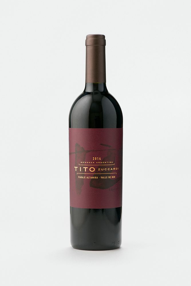 Вино Тито Зуккарди красное сухое  бут. 0,75л