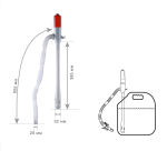 Электрический насос для перекачки топлива, 10 л/мин (10259341)/ насос для бензина электрический