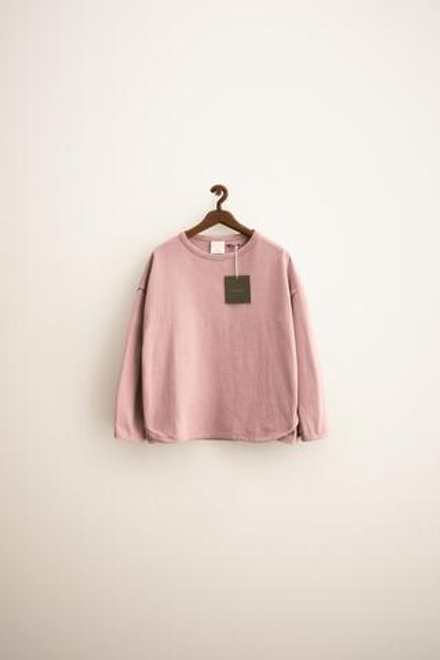 ZARA ZARA TIMELESS - ОДНОТОННАЯ ФУТБОЛКА, РОЗОВАТЫЙ