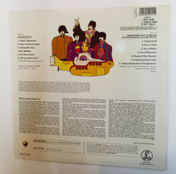 Винтажная виниловая пластинка LP The Beatles Yellow Submarine (UK 1987)