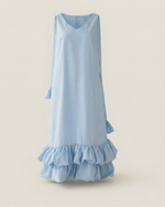 Платье облако в голубом