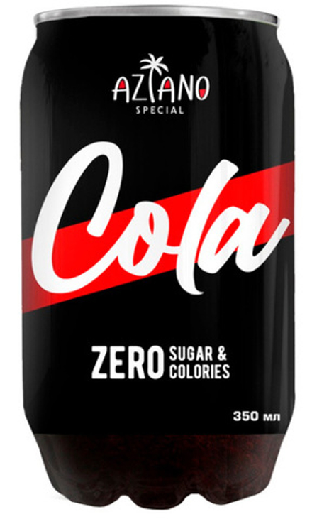 Газированный Напиток Aziano Cola "Кола" 0.35 - пэт