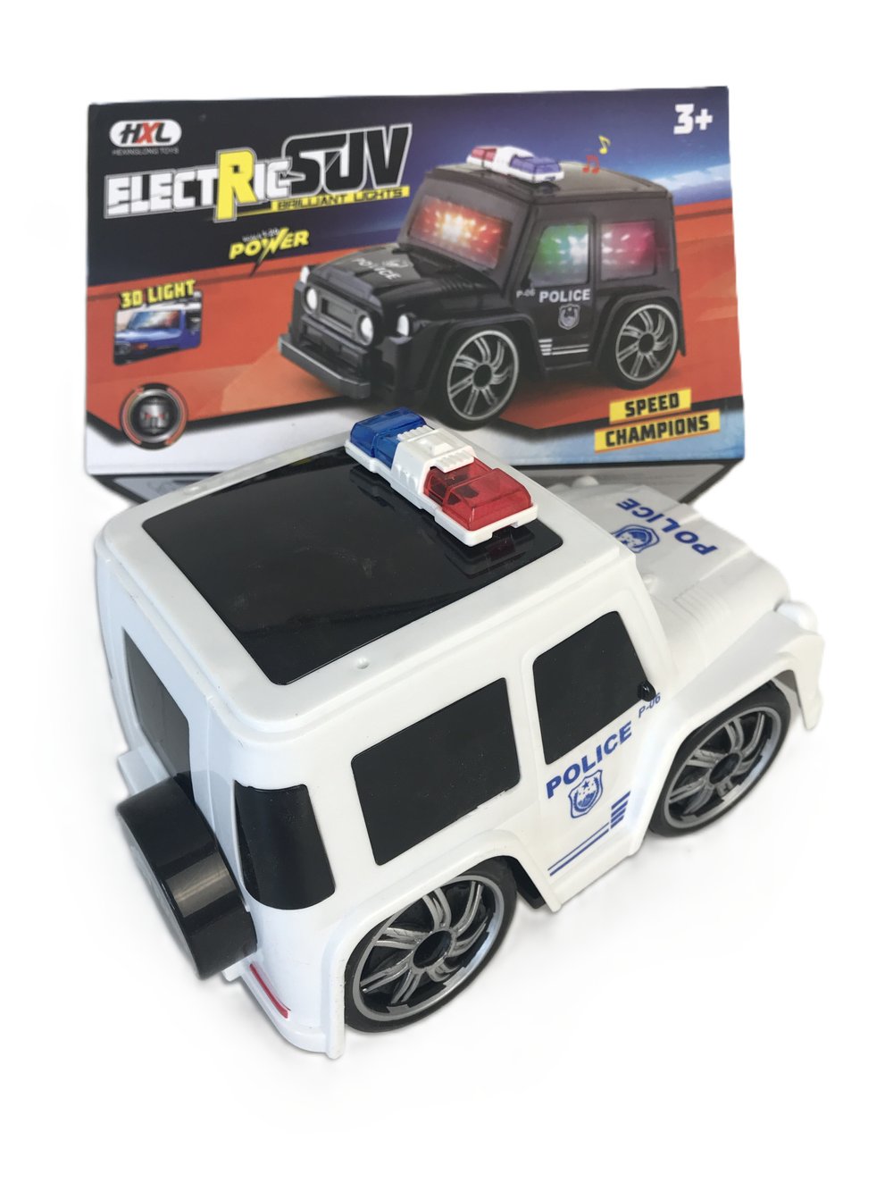 Машинка Полиция со световыми и звуковыми эффектами (12025-6-1)