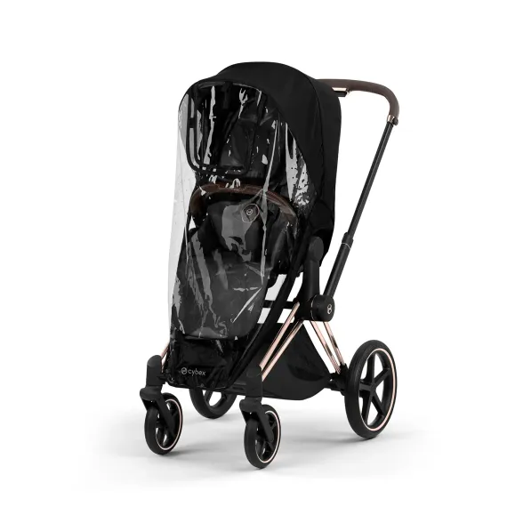 Детская коляска Cybex Priam V Style 2 в 1 Sepia Black на раме Rosegold