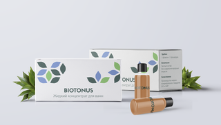 Набор Жидкий концентрат для ванн BIOTONUS Календула 300 мл (10 флаконов по 30 мл в коробке)