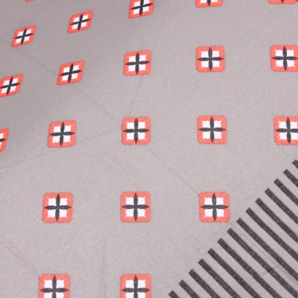 Зонт женский полуавтомат «Канада», микс 6 цветов, 8 спиц, d-100см, длина в слож. виде 30см