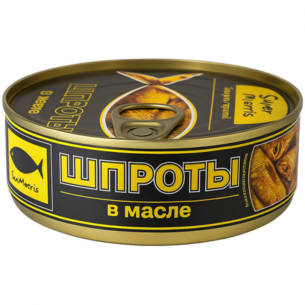 Шпроты в масле Стелла Марис 240 гр