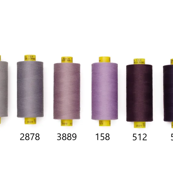 Нитки GUTERMANN Mara №150 фиолетовые (575)