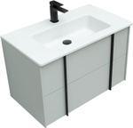 Тумба с раковиной Allen Brau Reality 1.32005.PWM 80 рapyrus white matt
