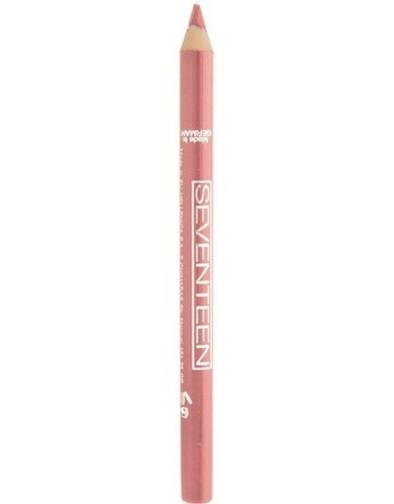 Seventeen Карандаш для губ Super Smooth W/P Lip Liner, с витамином Е, водостойкий, тон №31, Холодный розовый, 1 гр