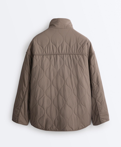 Oysho Утепленная водоотталкивающая куртка FELLEX® AEROGEL, линялый фиолетовый