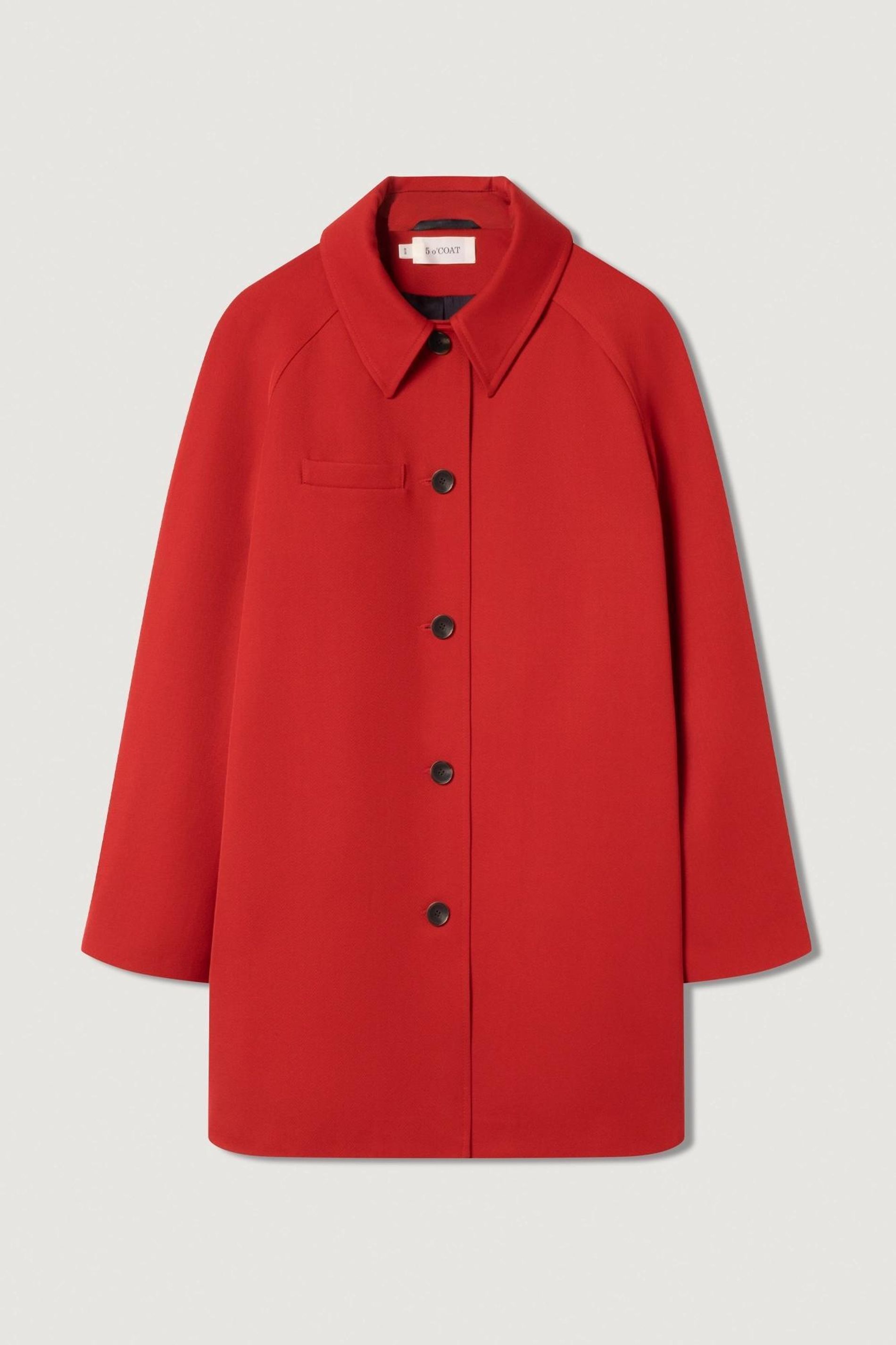 Полупальто Mackintosh red