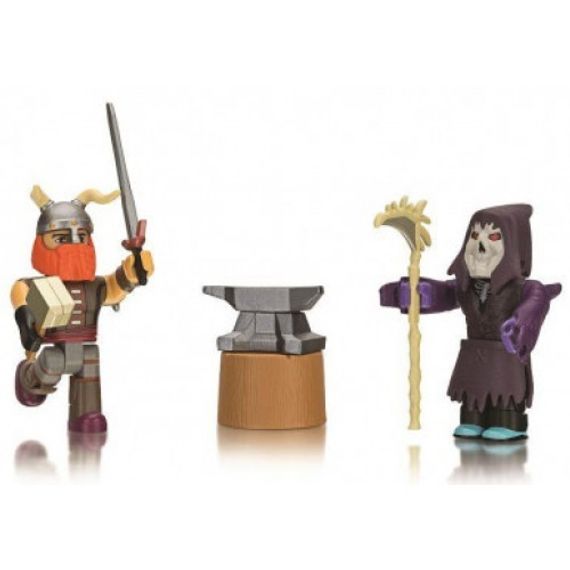 Игровая коллекционная фигурка Jazwares Roblox Game Packs Legendary: Gatekeeper&#39;s Attack, набор 2 шт.