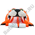 Детский надувной батут-горка "Тигр"