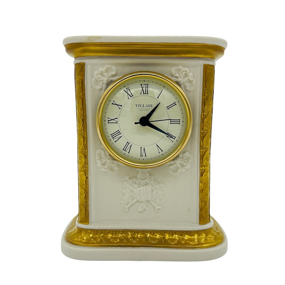 Часы фарфоровые Империя Villari [Арт.0003467-402]