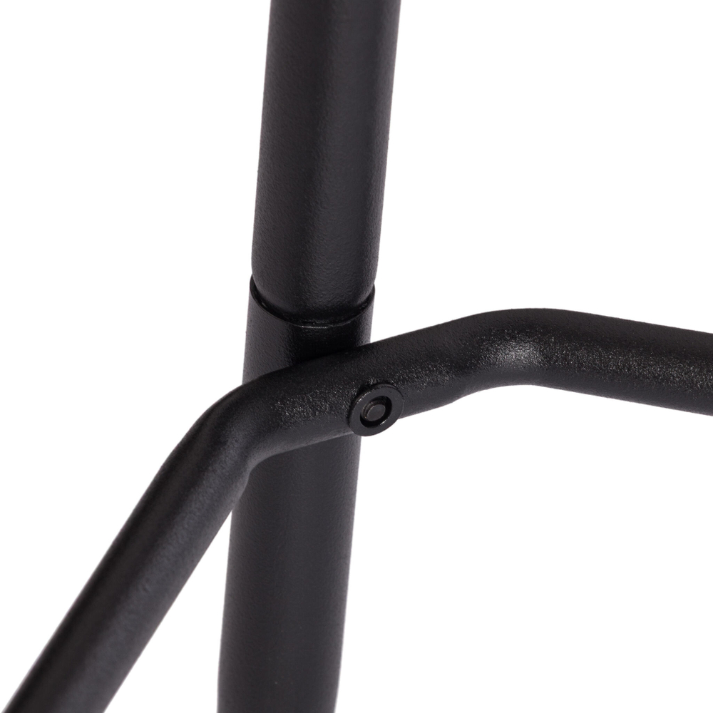 Полубарный стул  Bari/Бари экокожа , черный, 42х55х99 см