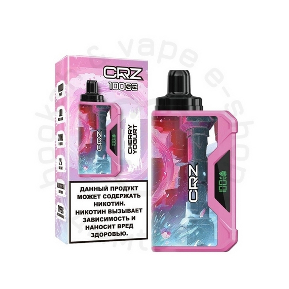 Одноразовая ЭС CRZ 10 000 &quot;Вишневый йогурт&quot; (Cherry yogurt) (М)