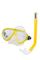 Набор детский Salvimar маска Francy и трубка Tornado Желтый