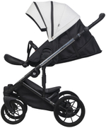 Детская коляска Riko Nano Thermo Ecco 3 в 1 с автокреслом Rant Cruise Black 02 White (белый)