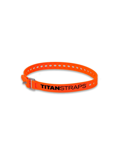 Ремень крепёжный TitanStraps Super Straps оранжевый L = 64 см (Dmax = 18,4 см, Dmin = 4,5 см)