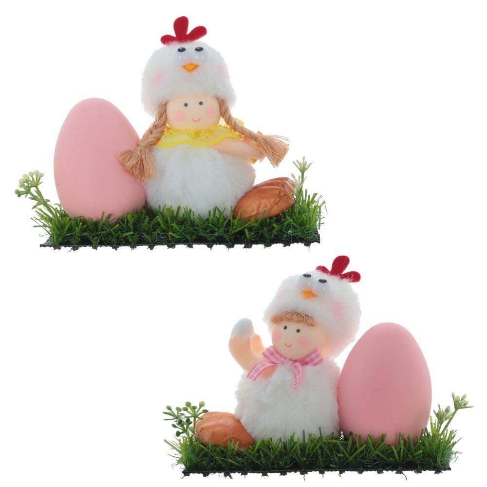 GAEM Фигурка декоративная "Девочка/Мальчик", L14,5 W5 H10,5 см, 2в.