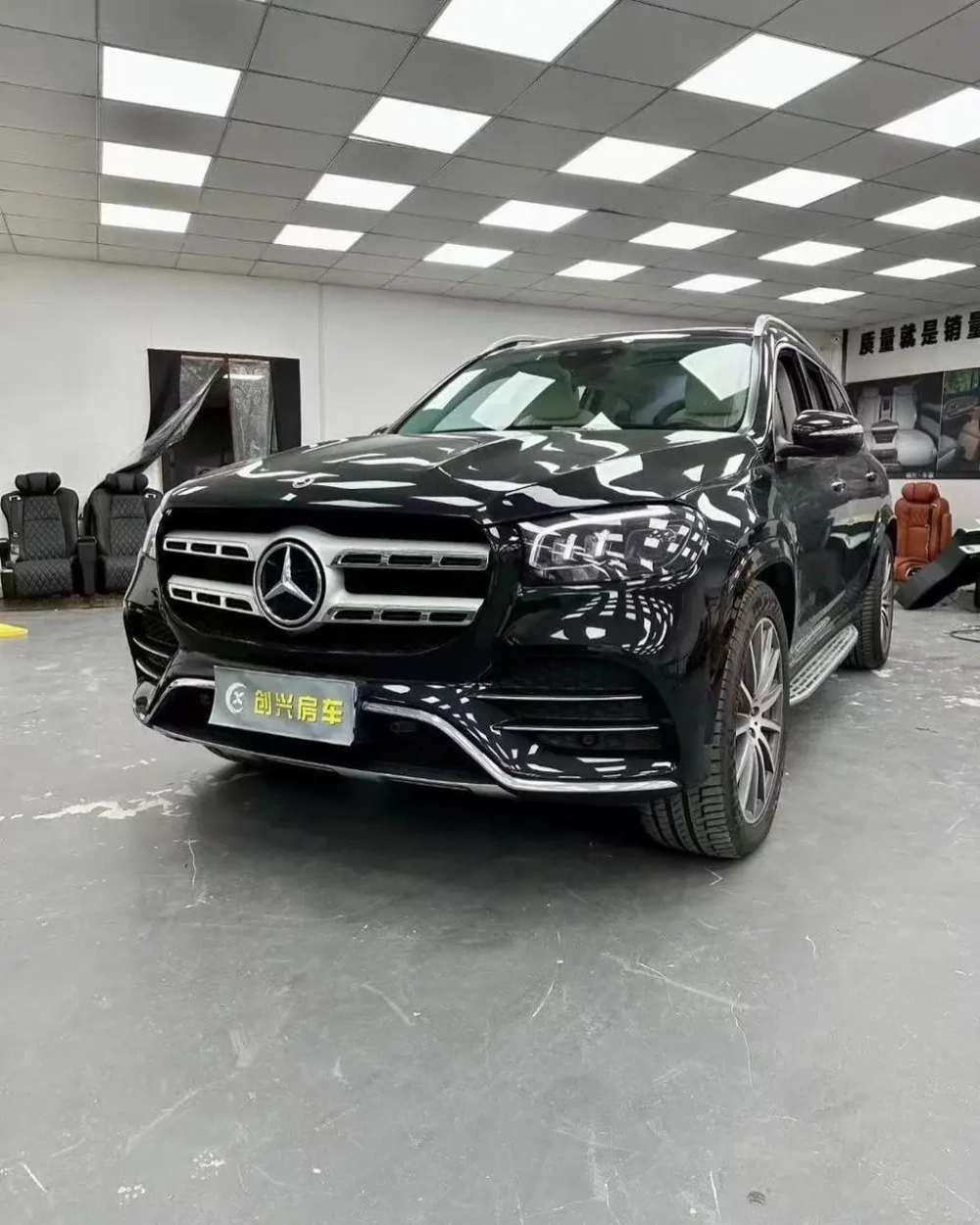 Сиденья капитанские кресла для Mercedes-Benz GLS X167 2019-2024+ Мерседес ГЛС Капитанские сидение VIP декор
