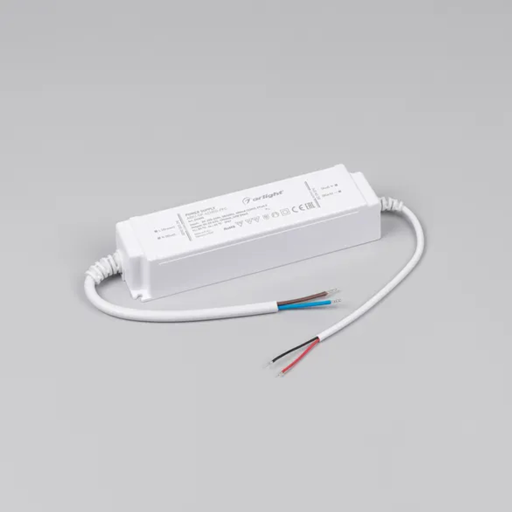 Блок питания ARPJ-SP-421050-PFC (60W, 29-57V, 1.05A) (Arlight, IP67 Пластик, 5 лет) 037890