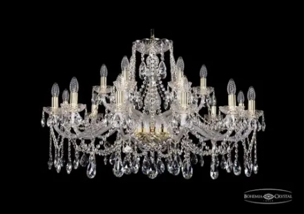 Подвесная люстра Bohemia Ivele 1413/12+6/360/G