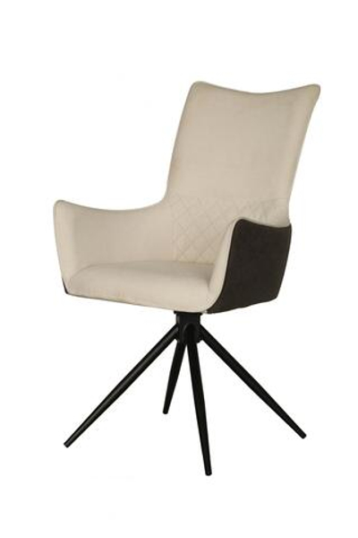 Стул обеденный Джолли молочно-серый