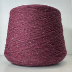 TWEED SNOW - Luxury Selection by Ri.Go; 70% меринос, 30% п/а; 530м/100гр; твид; цвет: бордо; S504