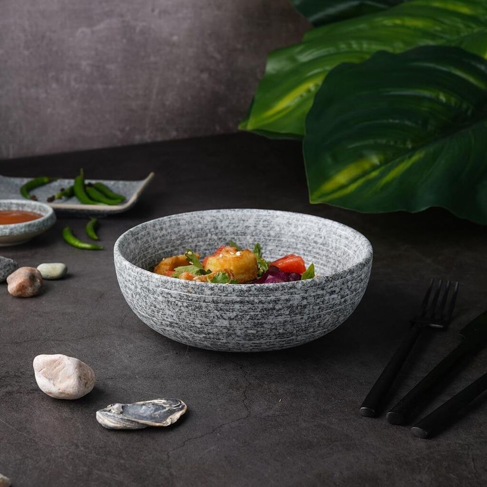 Салатник 800 мл d 17,3 см h6 см Stone Untouched Taiga P.L. Proff Cuisine [1]