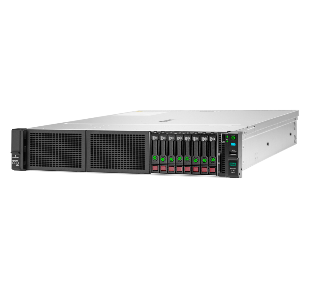 Стоечный сервер - HP Enterprise ProLiant DL180  Gen10, 2U, 8x 2.5“, 1x Xeon[5218] 16 Cores, 16Gb, P35520-B21