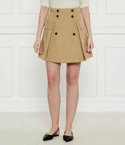 Юбка ZEBIO Weekend MaxMara - бежевый(151010216)