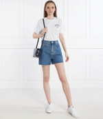 Джинсовые шорты BH0034 Tommy Jeans - голубой(DW0DW17646)