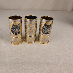 Подарочный набор на 3 персоны "Волки"