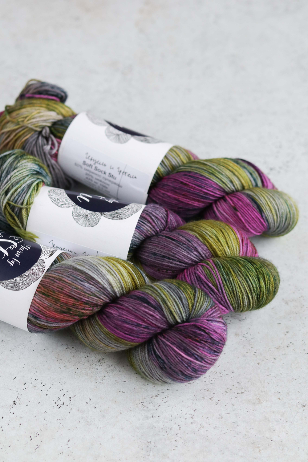 пряжа "Гензель и Гретель" Soft Sock Stu