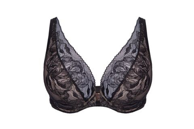 Бюстгальтер-бралетт Frozen Black (Размер: 75F) (Цвет: черный)