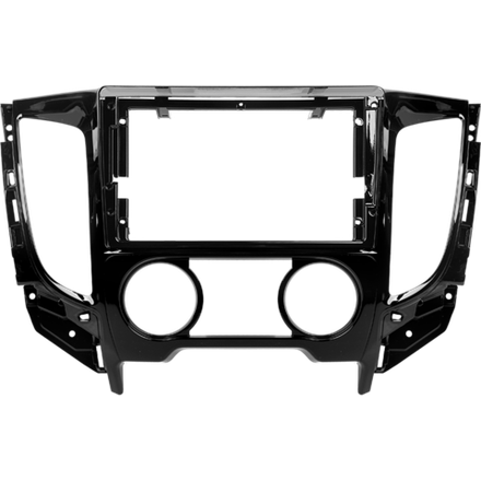 Комплект рамки с разъёмами 9"+can Mitsubishi L200 2015-2022 кондей большая (F1) - Car-Smart 3075