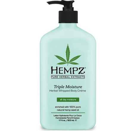 HEMPZ Молочко для тела Тройное Увлажнение 500ml /Triple Moisture Herbal Whipped Body Creme