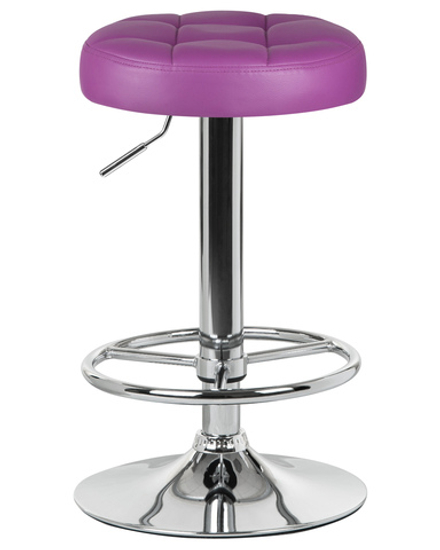 Табурет барный DOBRIN BRUNO, фиолетовый