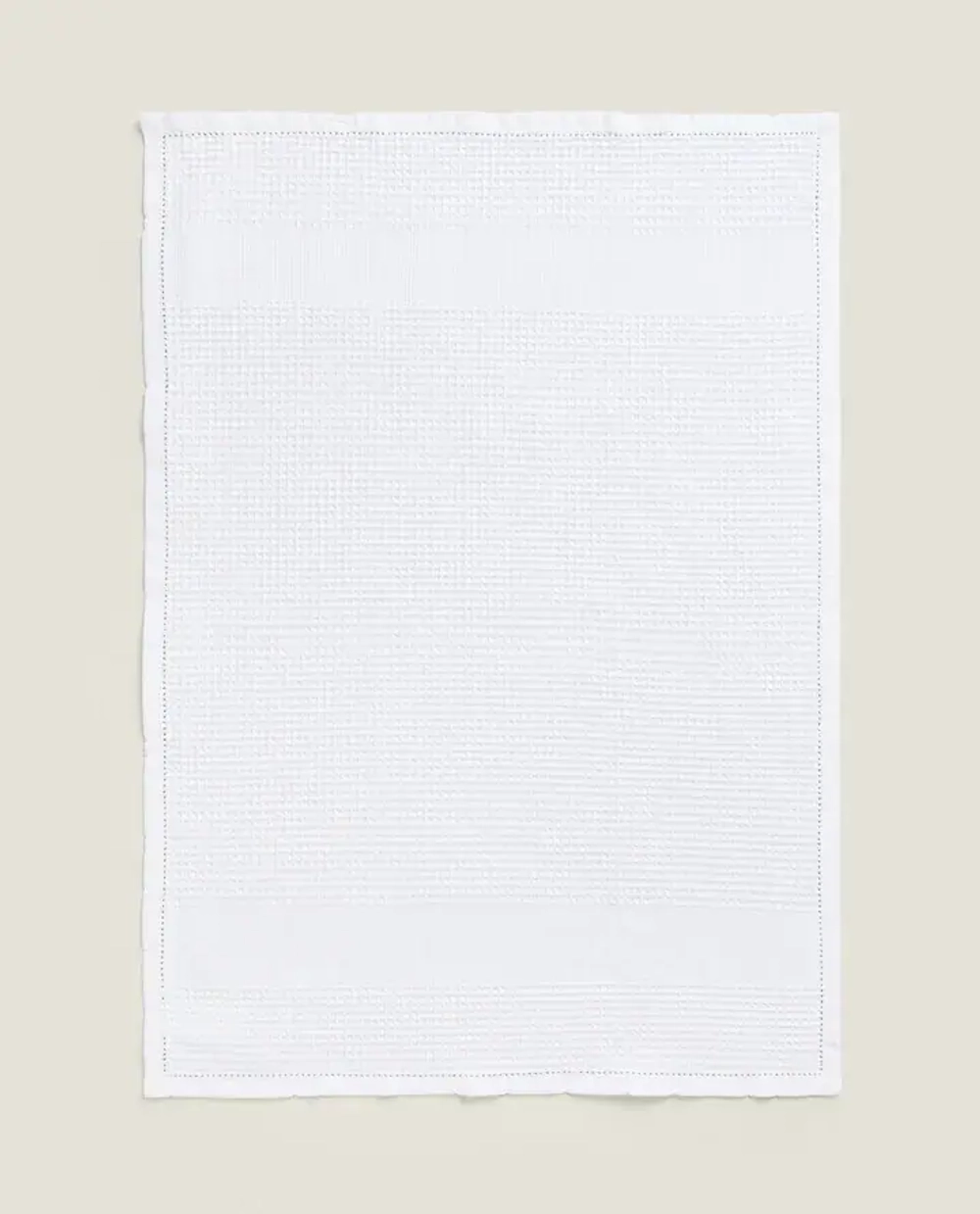 ZARA HOME ВАФЕЛЬНОЕ КУХОННОЕ ПОЛОТЕНЦЕ (НАБОР ИЗ 2 ШТ.),