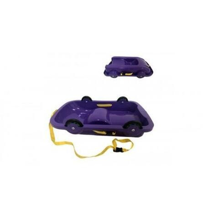 Повозка-сани 2 в 1, фиолетовый