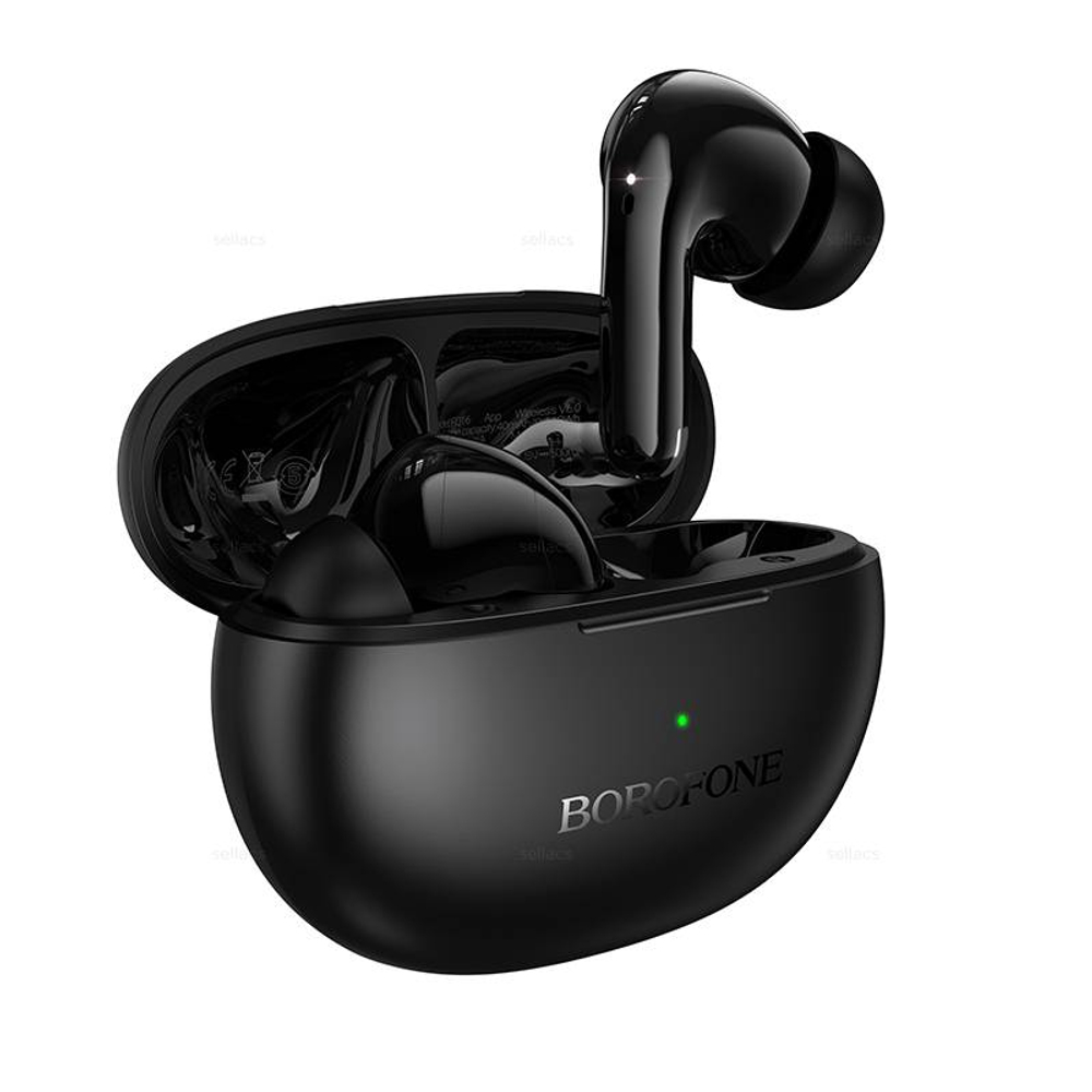 Borofone FQ16 Star ANC+ENC гарнитура с ИИ переводом (black)