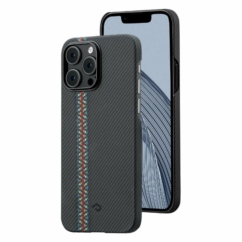 Чехол Pitaka Fusion Weaving MagEZ Case 3 для iPhone 14 Pro (6.1"), Rhapsody, кевлар (арамид) FR1401P